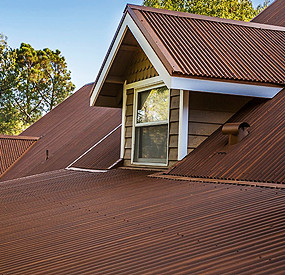 Corten Corrugated Metal Siding