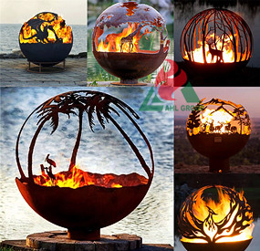 sphere fire pit