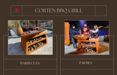 outdoor BBQ grill