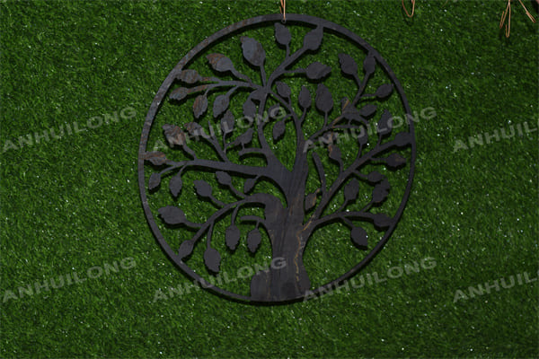 AHL STEEL eye catching rustic style wall art for municipal project and public city garden project