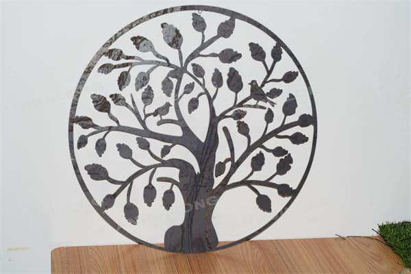 AHL STEEL laser cut durable and economical corten steel wall art decor for garden decoration