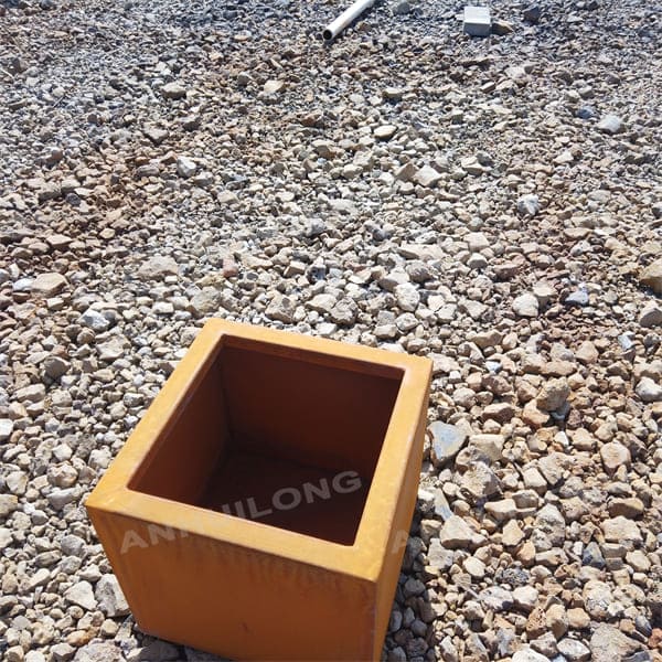 High quality corten steel planters