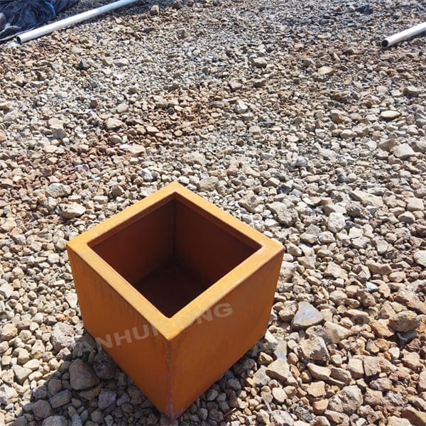 High quality corten steel planters