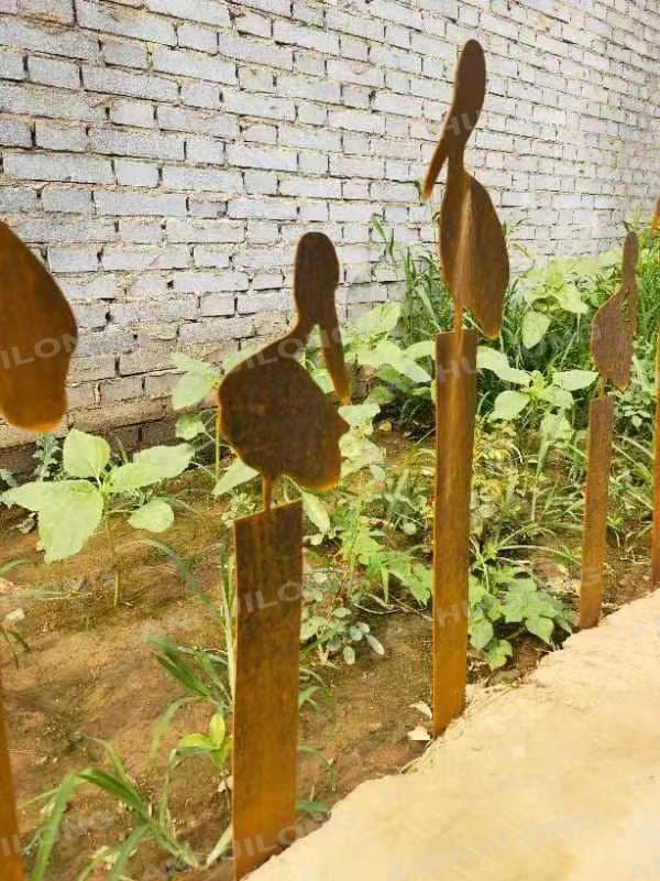 nostalgia Corten steel Wall Art For Gardening Articles