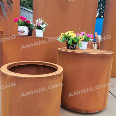 Powerful unique AHL corten steel planter