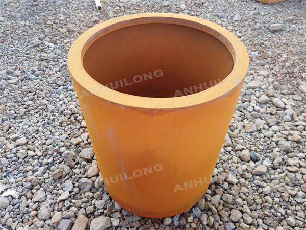 Unbreakable Outdoor Use Corten Steel Planter