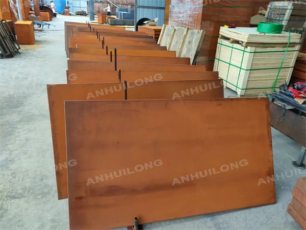 AHL corten steel High quality  Weathering steel fence For Outdoor Furniture