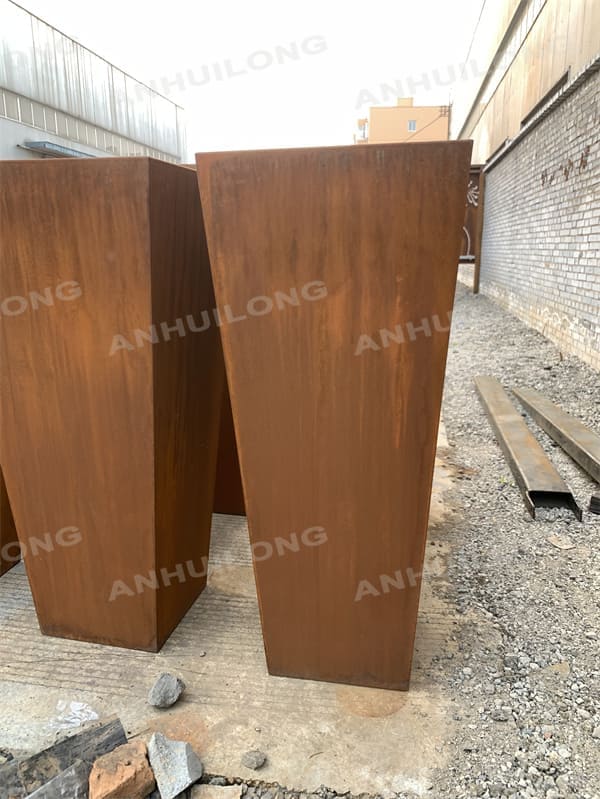 MODERN FARMHOUSE DESIGN corten steel planters Wholesale