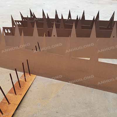 Landscape Edging Kit rust metal corten steel garden edging for landscape