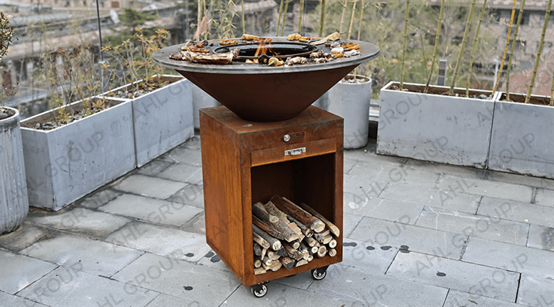 Corten Steel BBQ Grill For sale Household Retail Distributor