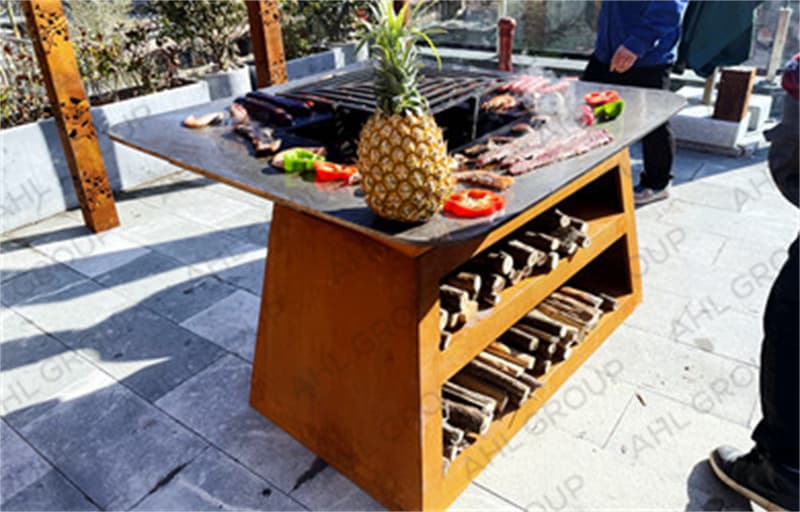 BBQ Stove Corten Steel For sale Fun Manufacturer