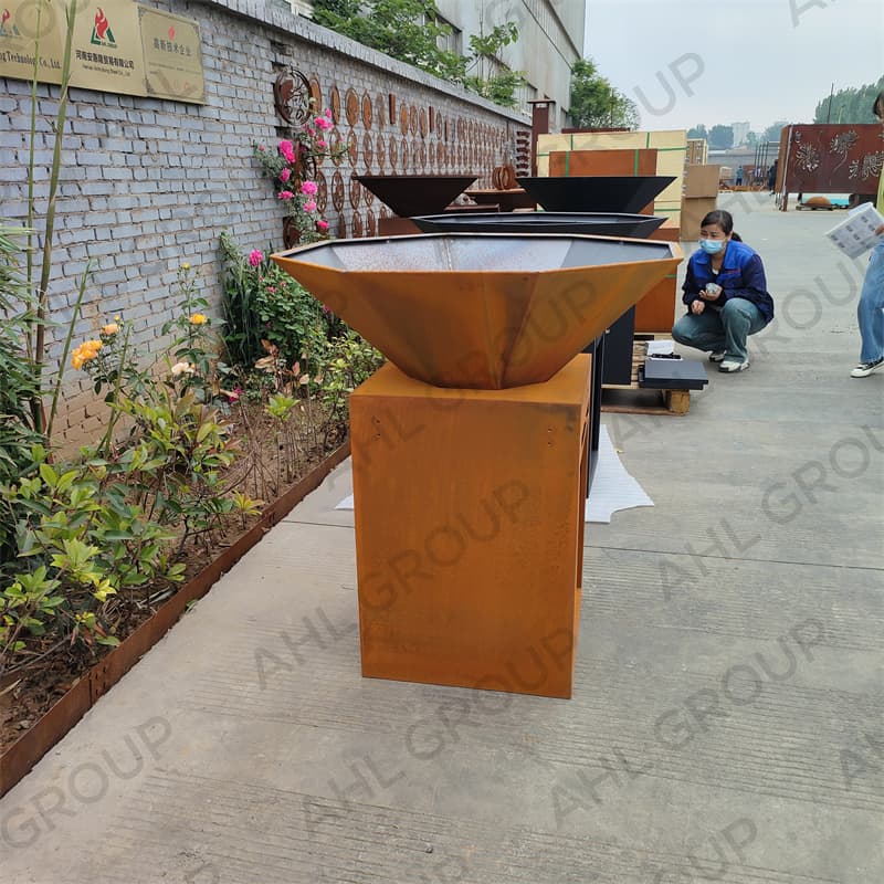 Corten Grill BBQ For Outdoor Garden Oem Manufacture Traders