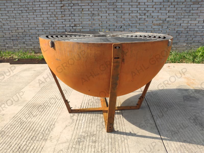 Corten Barbecue Grill For Outdoor Garden Services Factory