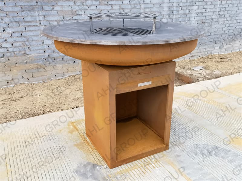 Custom CORTEN BBQ Grill Stove Near Me For Sale