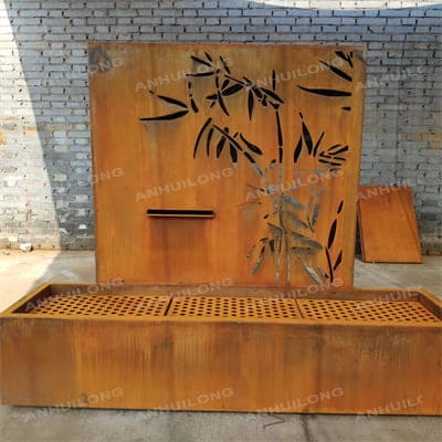 Maintenance-Free Corten Water Fountain Wholesale