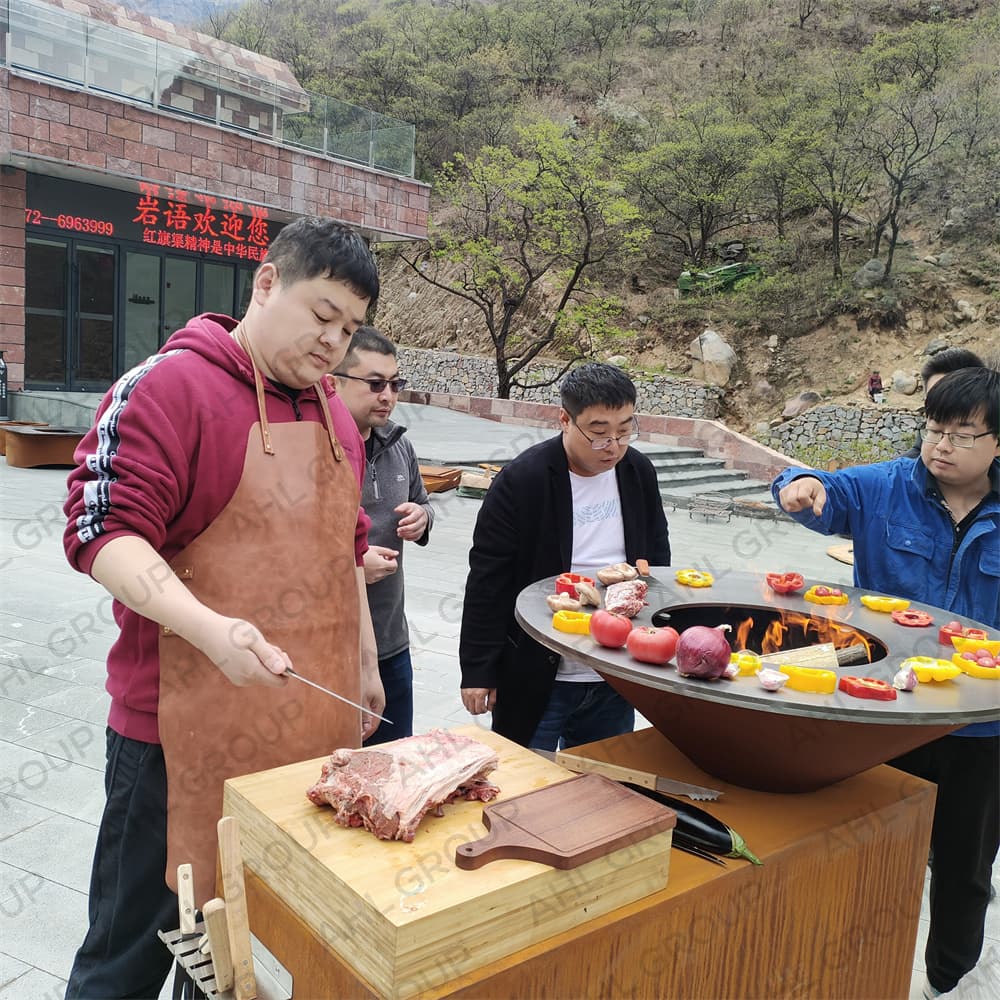 Can you Cook on Corten Steel BBQ Grills?