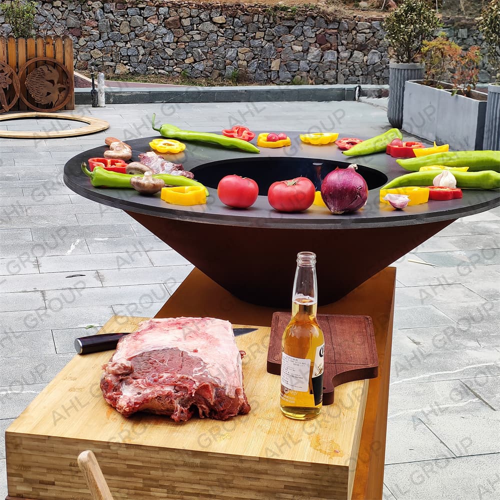 Can you Cook on Corten Steel BBQ Grills?