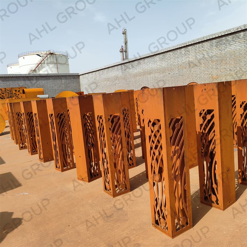 Wholesale High Quality Corten Steel Lights For Outdoor Path