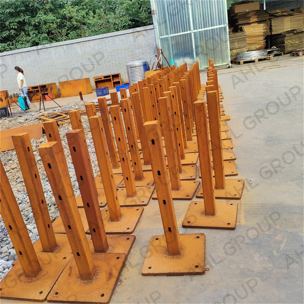 Wholesale High Quality Corten Steel Lights For Outdoor Path